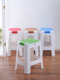 塑料凳子加厚家用客厅餐桌可叠放高凳特厚结实熟胶高板凳简约椅子