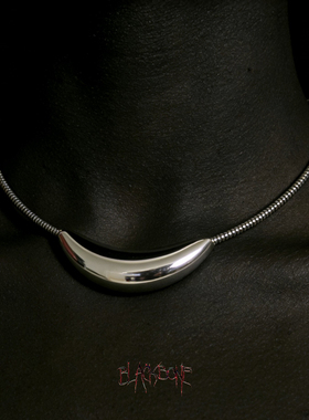 哇！这太酷了！不掉色弯管项圈！