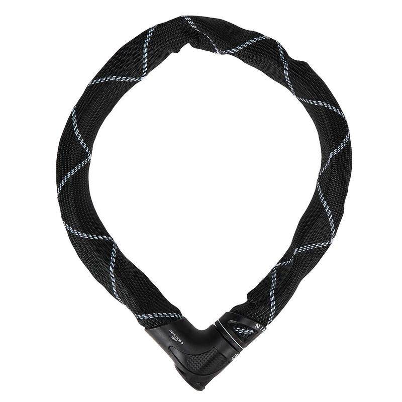 代购ABUS自行车锁高等级防切割便携收纳8毫米四边形链