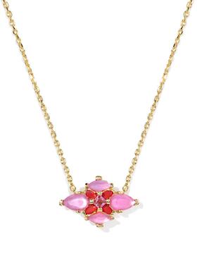 代购Kendra Scott饰品女士项链优雅精致时尚百搭金色粉色