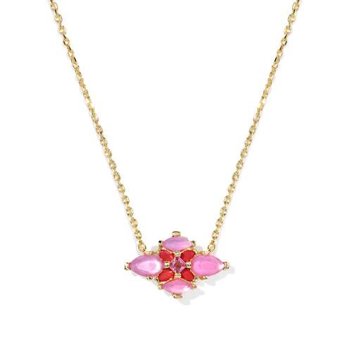 代购Kendra Scott饰品女士项链优雅精致时尚百搭金色粉色