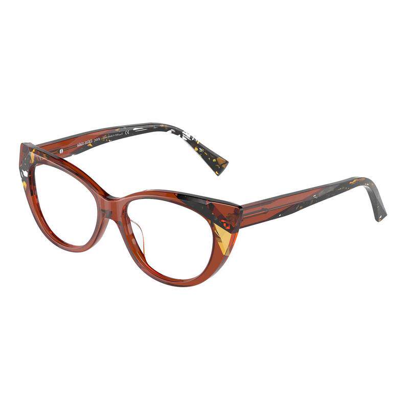 代购alain mikli女时尚经典眼镜框经典复古光学眼镜平面镜a03142