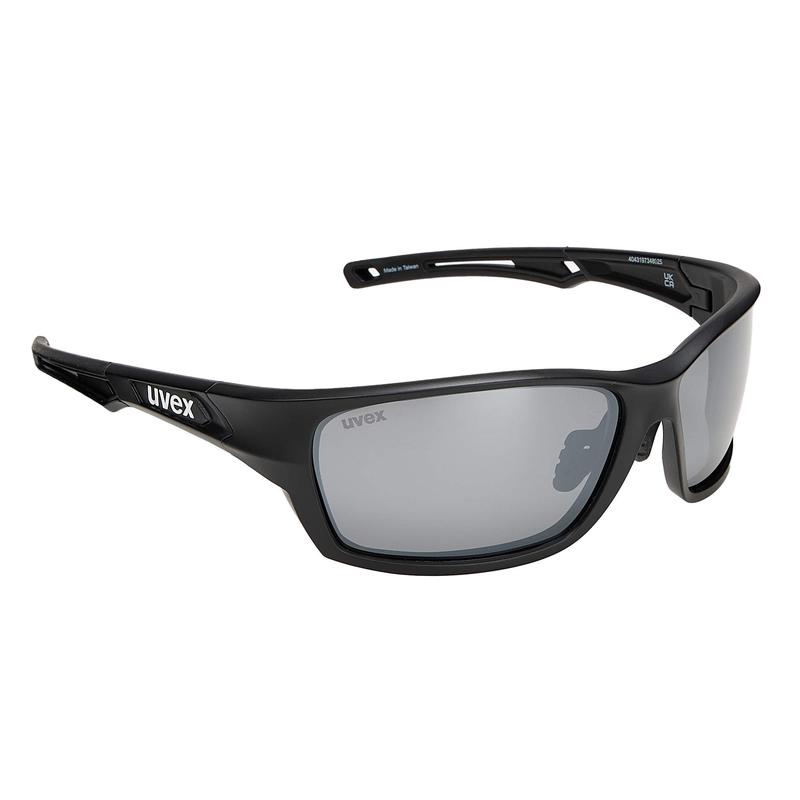 代购UVEX优维斯男女太阳镜防紫外线抗眩光防反射UV防护黑色