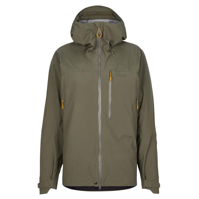 代购Rab冲锋衣男士防风防水透气排湿耐磨耐用抗撕裂三层面料