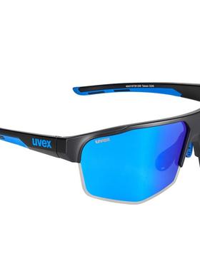 代购UVEX优维斯男女太阳镜防紫外线防雾偏光抗红外蓝色镜片