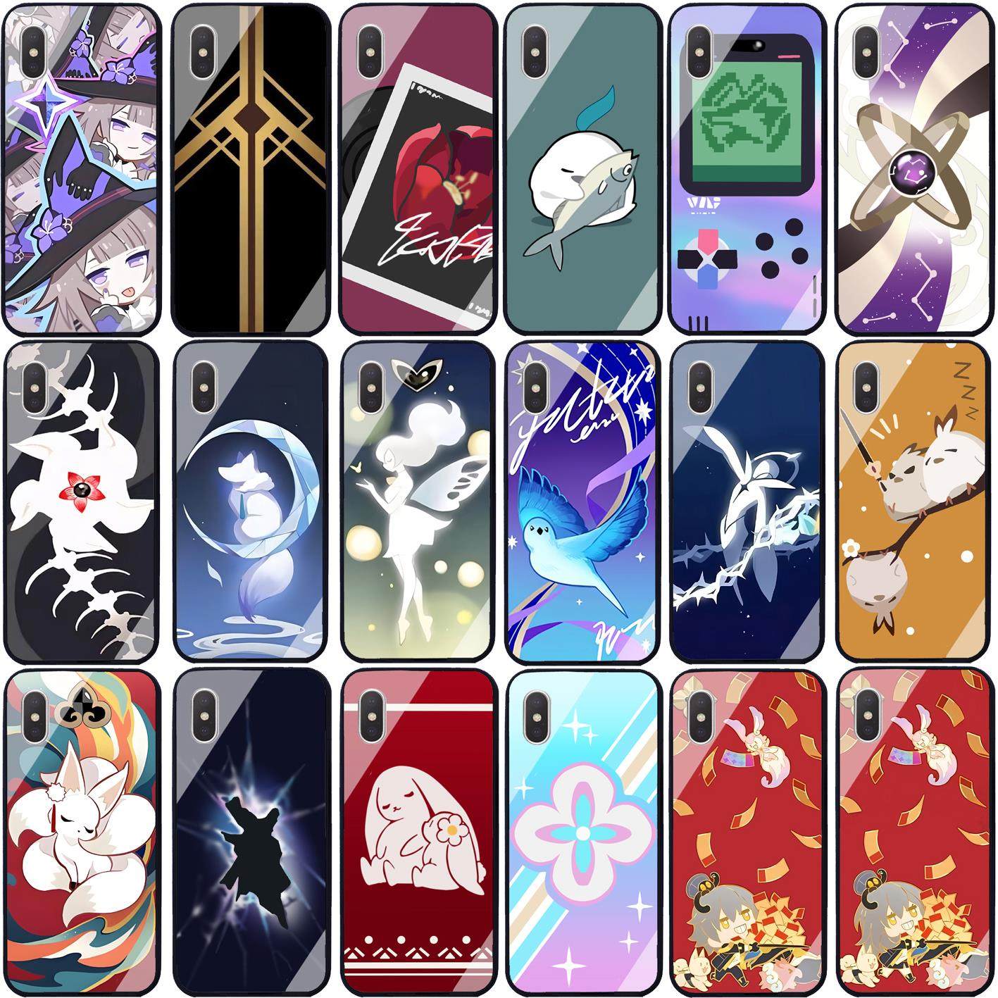 崩坏星穹铁道同款手机保护壳 流萤 镜流 卡芙卡 知更鸟 银狼 青雀适用苹 果16华为mate70OPPOvivo小米15红米