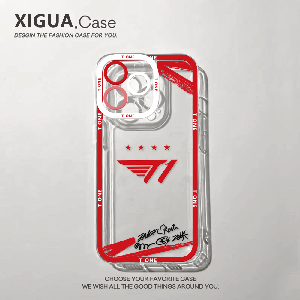 T1战队签名手机壳faker适