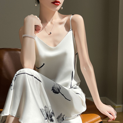 【正在清仓】醋酸吊带连衣裙女