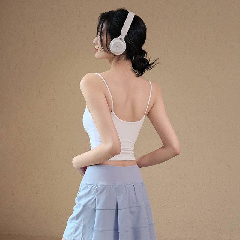 运动内衣女夏季一体式美背防震瑜伽服背心吊带跑步训练健身文胸