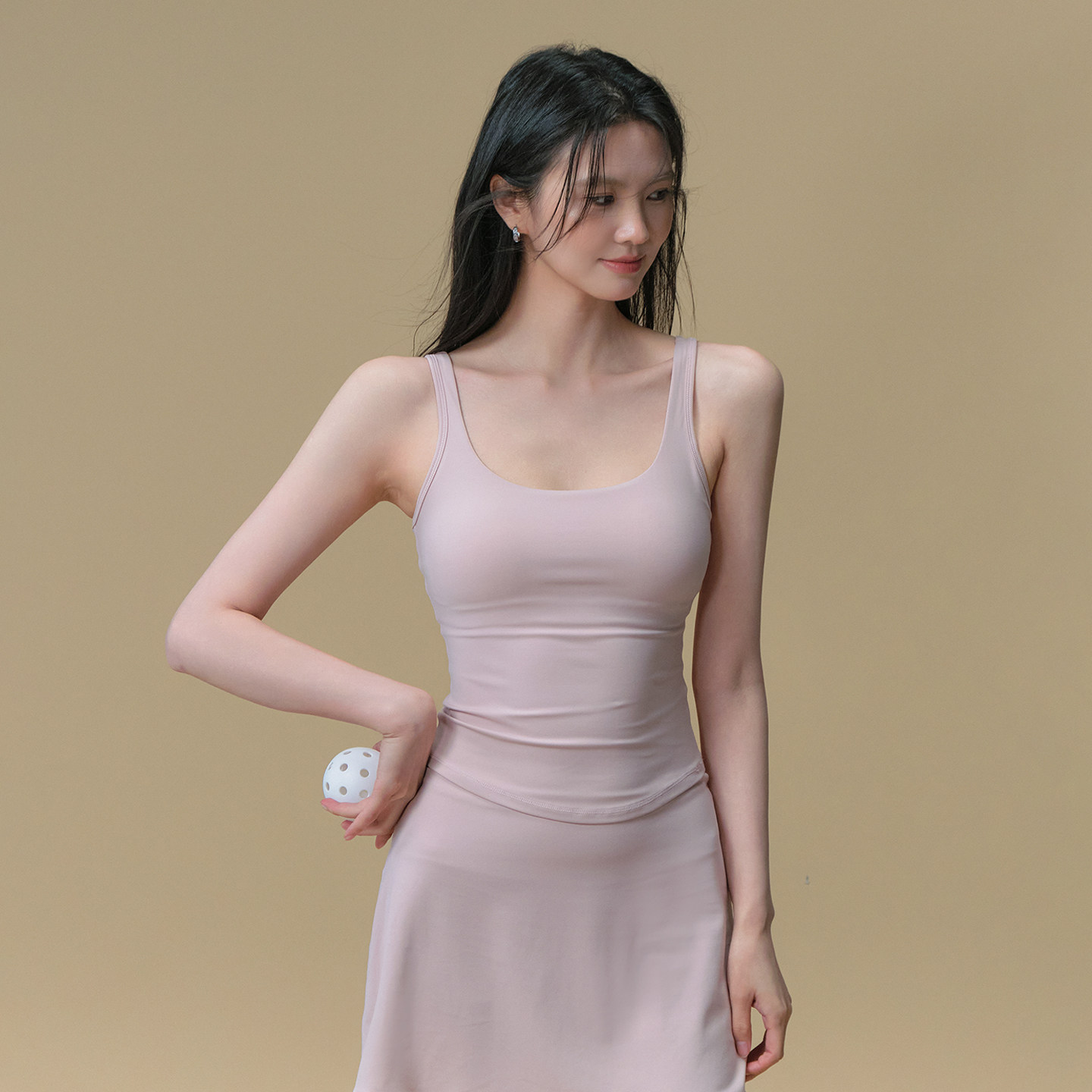 运动内衣女夏季固定杯防震收副乳瑜伽服背心外穿跑步训练健身文胸