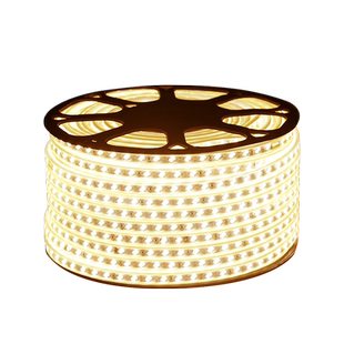 灯带led灯条三色变光家用客厅吊顶220V户外防水七彩变色RGB灯带条