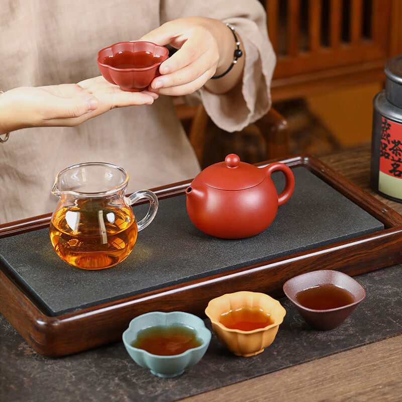 金镶玉紫砂茶具套装2026新款泡茶壶杯家用客厅礼品轻奢功夫整套