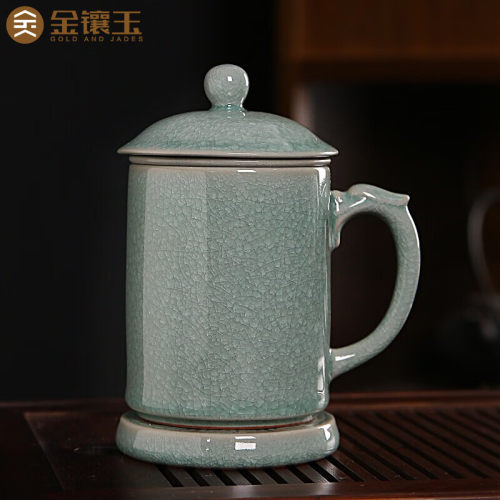 金镶玉陈文德大师汝窑茶