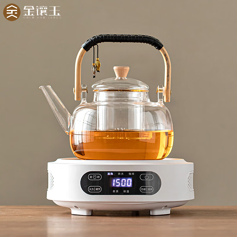 金镶玉电陶炉煮茶壶泡茶家用小型