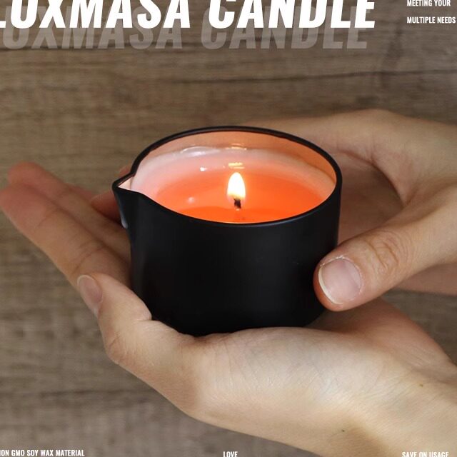 天然大豆蜡材质低温精油蜡烛42度低温蜡蜜蜡美容院线家用护理SPA