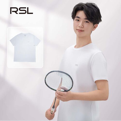 亚狮龙羽毛球服短袖男速干透气
