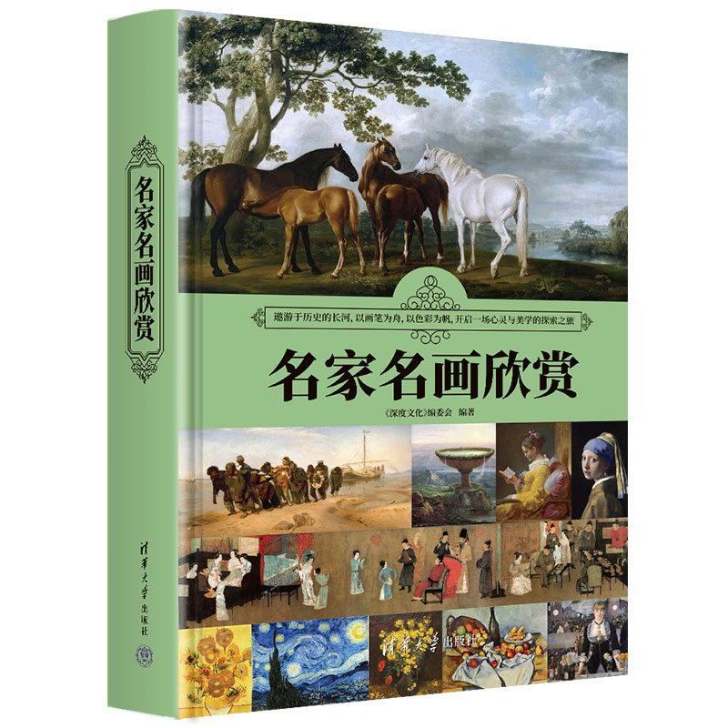 【国图书店】全新正版名家名画欣赏《深度文化》编委会 著9787302683520清华大学出版社