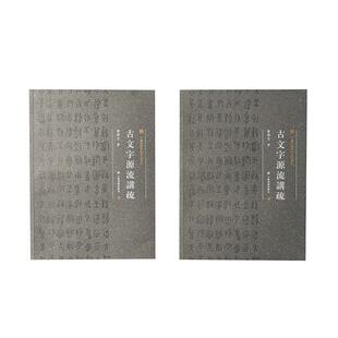 【国图书店】全新正版中国美术学院书法教材：古文字源流讲疏 （上、下册）曹锦炎　著9787547935095上海书画出版社