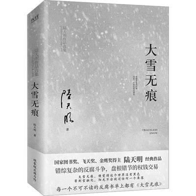 全新正版 大雪陆天明北京联合出版公司 现货