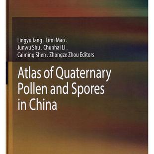 全新正版 Atlas 社 pollen 唐领余等科学出版 spores quaternary China 中国第四纪孢粉图鉴 and 现货