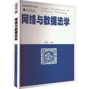 现货 社 网络与数据法学孙晋武汉大学出版 全新正版