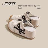 包头女 夏季 7cm内加高网孔透气厚底休闲运动道德训练凉鞋 2025新款