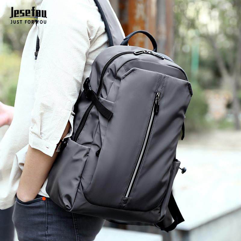 Jesefou高端奢侈男士双肩包男新款大容量旅行休闲电脑背包高级感