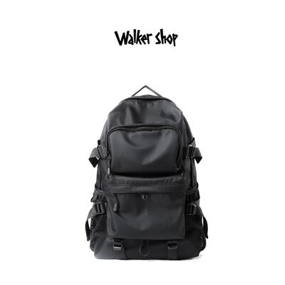 WalkerShop双肩包男日系潮流机能背包男大容量旅行男包大学生书包