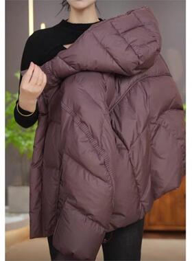 LILY MOST时尚洋气高级感短款羽绒服2025冬季新款加厚保暖羽绒服