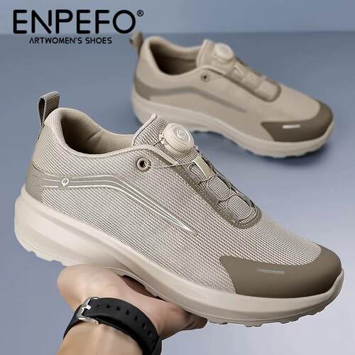 ENPEFO【南风过熙】法式男鞋夏季2026新款网面透气减震运动休闲鞋
