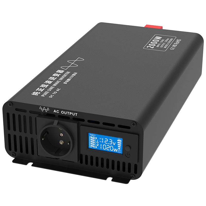 2000W逆变器纯正弦波足功率 DC12V24V48V60v72v转AC220V 110V电源