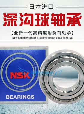 日本进口NSK不锈钢316L材质轴承SS6203  6204 6205 6206 6207ZZ