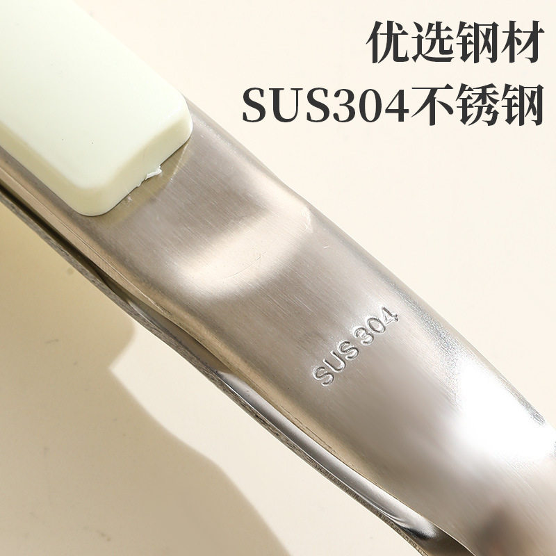 不锈钢食物夹耐高温防滑