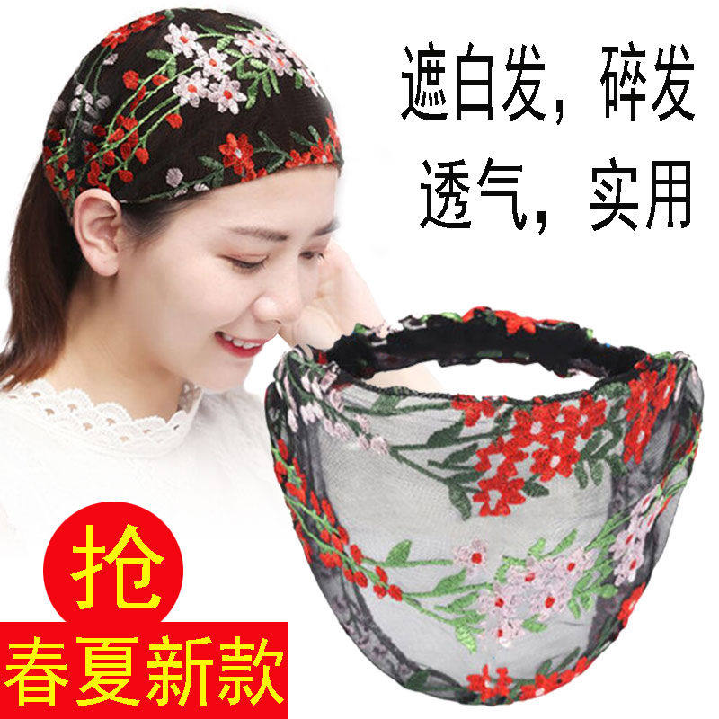 薄款产后休闲风头带复古帽子