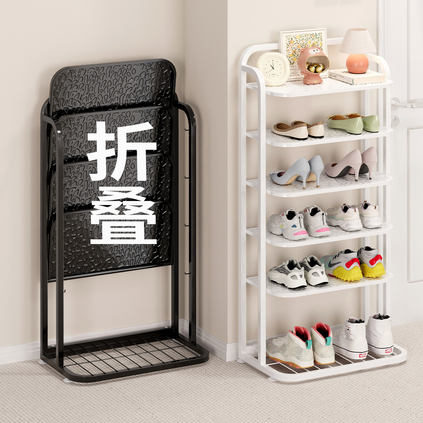 京维美居鞋架家用门口多层简易图片