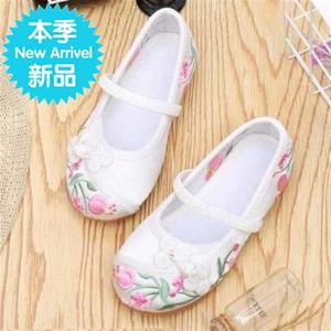 越剧花旦鞋古装鞋子女儿童京剧练功戏剧◆新品◆戏曲彩鞋绣花鞋平