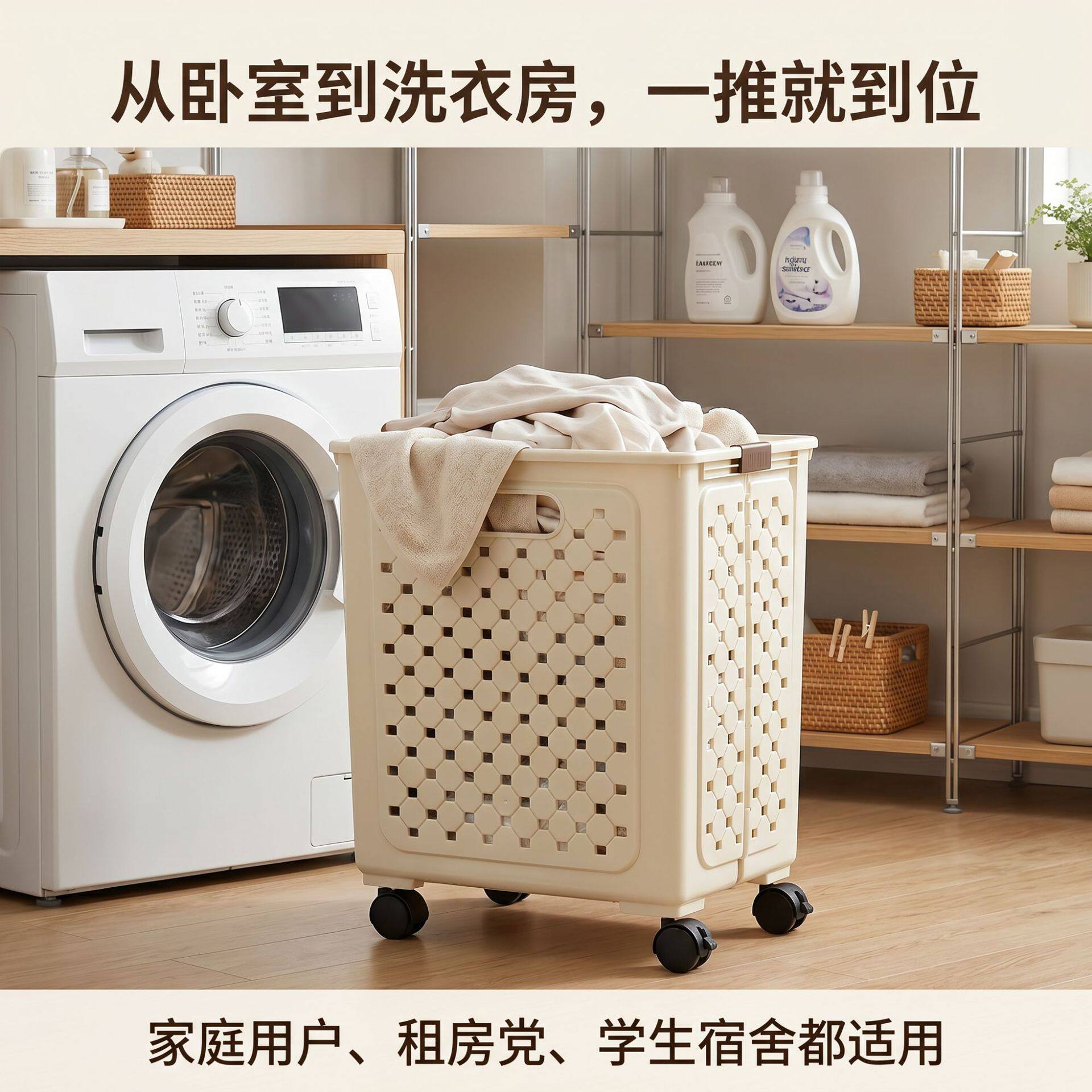 脏衣篓可折叠家用卫生间