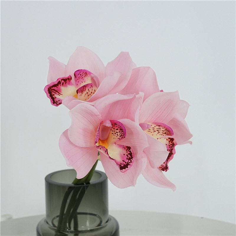 手感保湿蕙兰花束高质仿