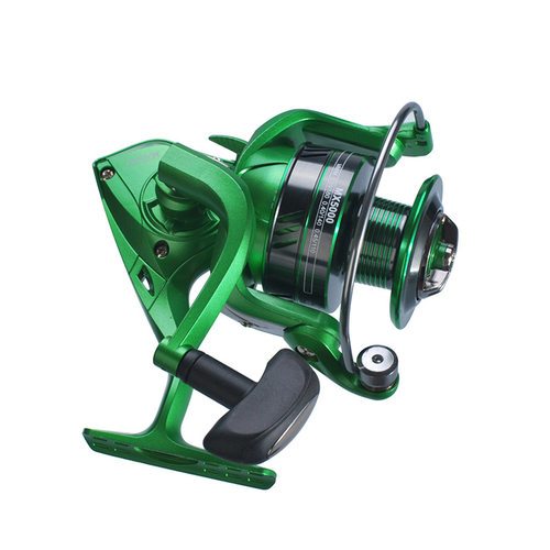 科美龙全金属线杯渔线轮纺车轮海竿轮渔轮鱼轮鱼线轮fishing reel