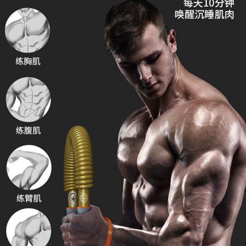 弹簧男肌肉臂力器100公斤