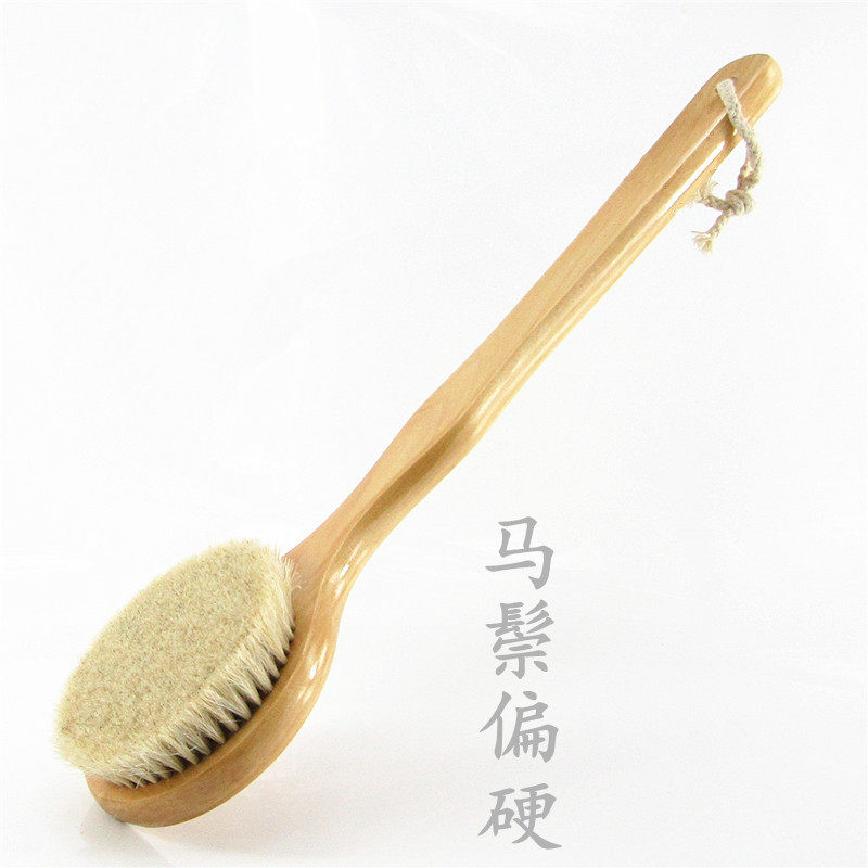 厂家直销长柄马鬃按摩浴