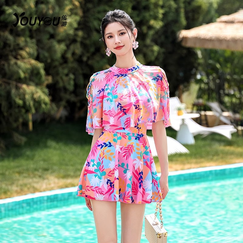 俏冤家2025新款遮肉显瘦泳衣