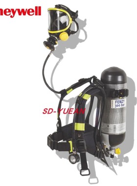 霍尼韦尔T8000系列SCBA805标准呼吸器 Pano面罩/6.8L Luxfer气瓶