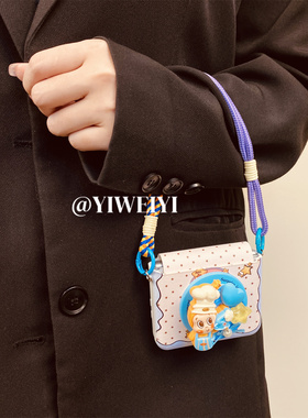 依维意 适用于小米MIXFlip2手机壳双层手绳防摔斜挎vivoXFlip折叠屏紫色星星人磁吸支架三星GalaxyZFlip7FE