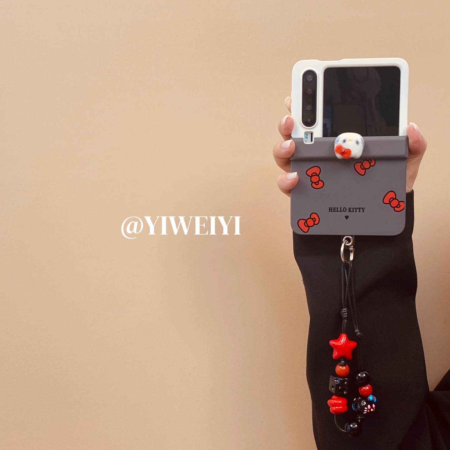 适用于华为手机壳折叠屏手提防摔