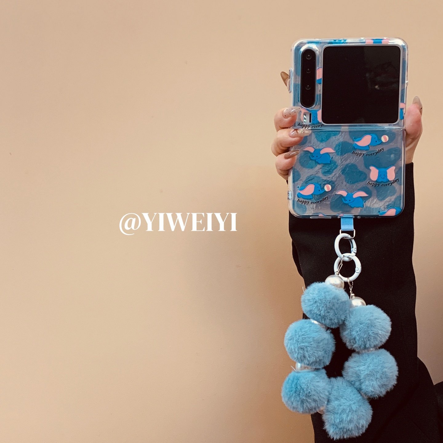 适用于华为手机壳折叠屏手提防摔