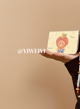 依维意 适用于小米MIXFlip2折叠手机壳荣耀MagicVFlip叠黄色皮纹ins星星人新款Pocket2复古手链创意华为PuraX