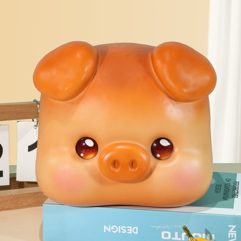 一口方包面包存钱罐只进不出桌面装饰摆件男女生创意礼物储蓄罐,家居饰品,桌面摆件,淘宝优惠券,粉丝福利购,淘宝优惠卷