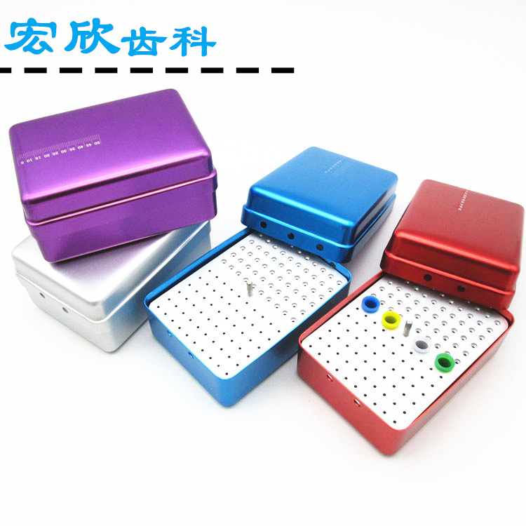牙科车针盒120实心扩大针盒