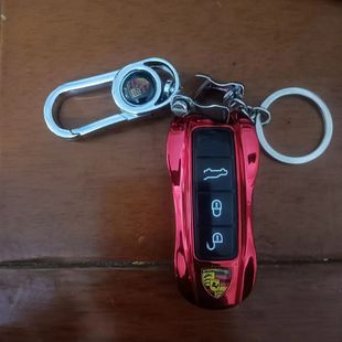 豪车钥匙仿真创意挂件充气金属防风打火机宾利宝马奥迪奔驰送男友